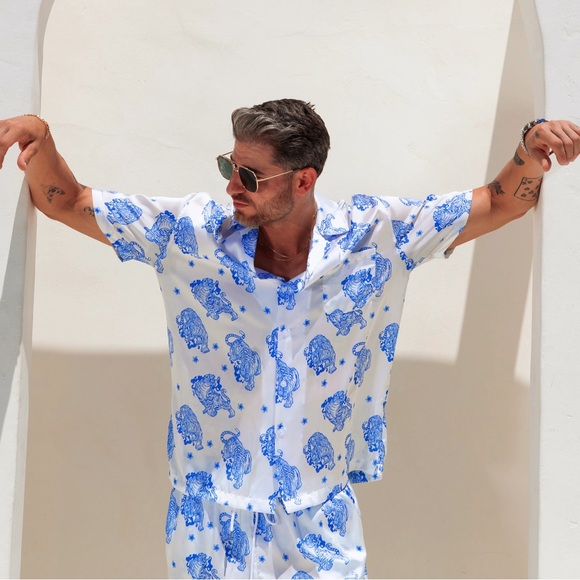 jeeter apparel Other - Jeeter Pursuit of Paradise Tiger Shirt - White Size Small unisex